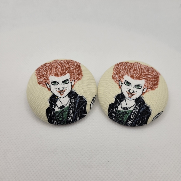 Fun Grapic Earrings - Picture 1 of 1